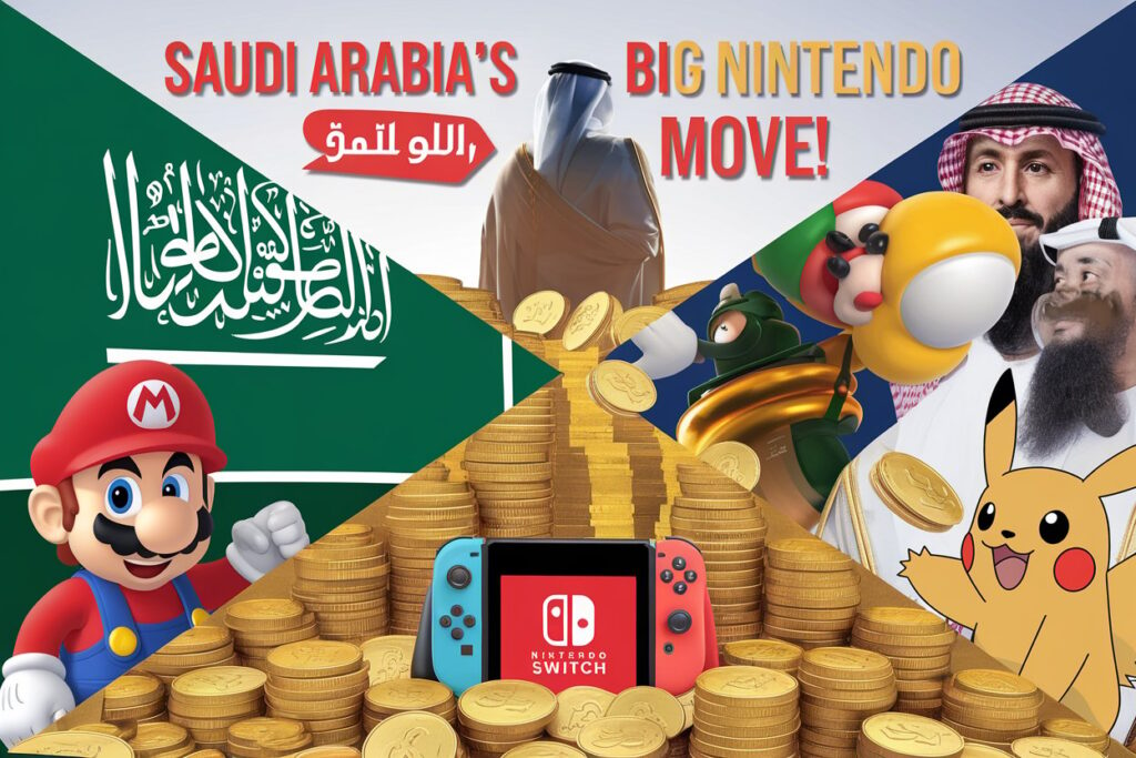 Saudi Makes Huge Investment in Nintendo